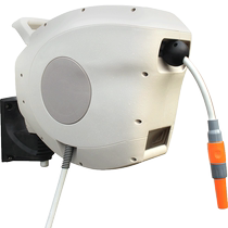Automatic telescopic recycling hose reel car wash hose storage rack garden watering nozzle water drum water gun