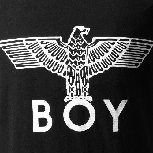 夏季新款boy潮牌短袖t恤纯棉圆领老鹰图案韩版潮男女情侣款包邮