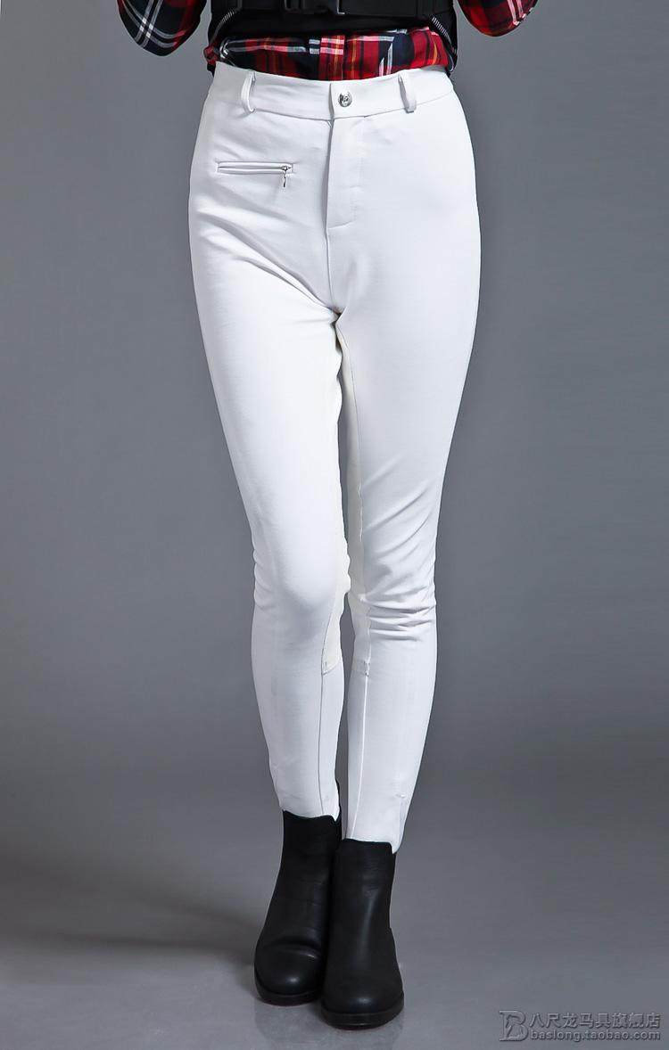 【包邮】女款比赛休闲白色马裤 骑马裤骑士装备骑马马裤bcl212519