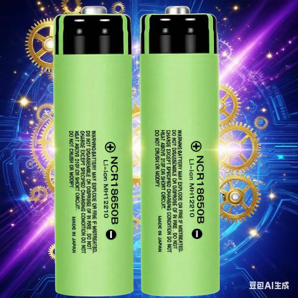 松下18650充电锂电池3400mah强光手电专用进口动力大容量头灯3.7v