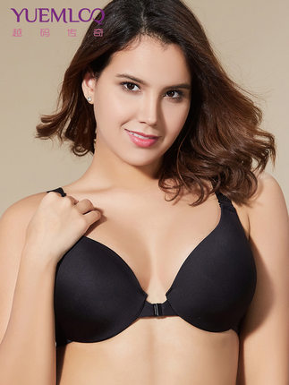 女士大码文胸前扣无痕胖MM薄款模杯内衣聚拢美背胸罩新款显小性感-tmall.com天猫 女士大码文胸前扣无痕胖MM薄款模杯内衣聚拢美背胸罩新款显小性感-tmall.com天猫