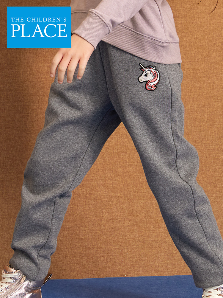 美国 The Children’s Place 加绒加厚 女童运动长裤 天猫优惠券折后￥69包邮（￥179-110）100~160码2色可选