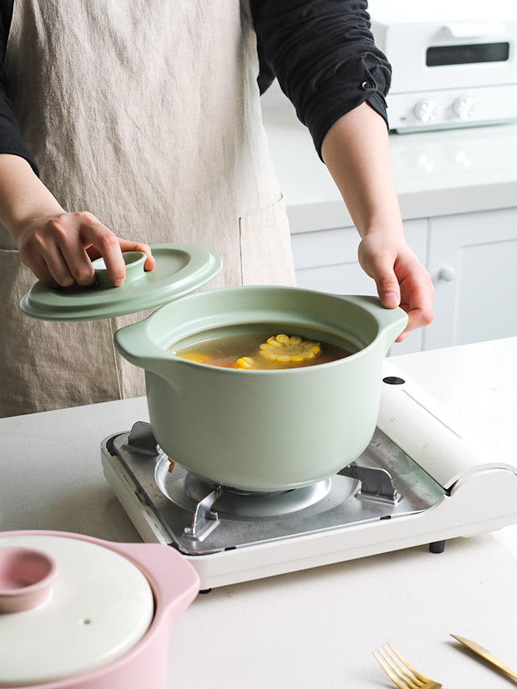 In northern sichuan double cover casserole stew soup home high - temperature flame gas gas buner for ceramic pot