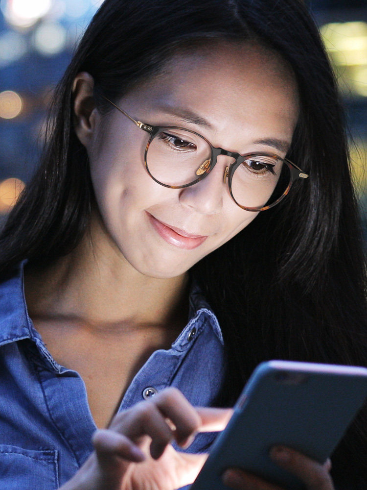 HAN 汉 方圆系列眼镜架 + HAN 1.56依视路万新防蓝光镜片 天猫优惠券折后¥78包邮(¥128-50)3色及平光可选