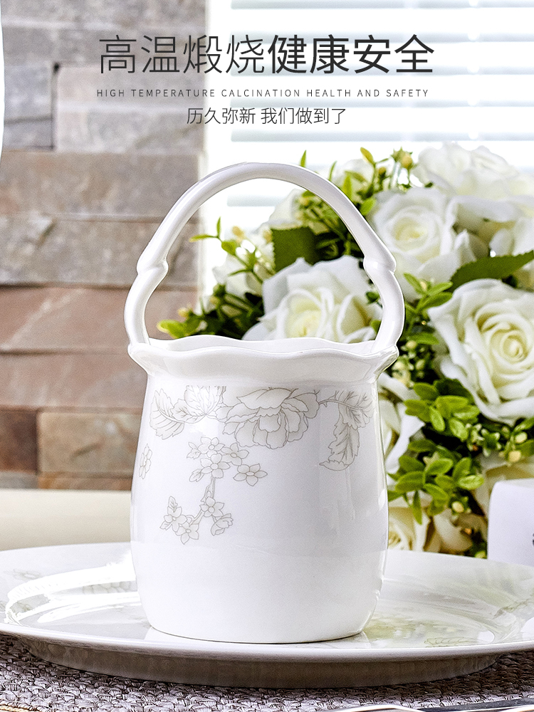 Dishes suit household jingdezhen European - style ceramics tableware chopsticks ipads China dinner set of Chinese bowl plate combination