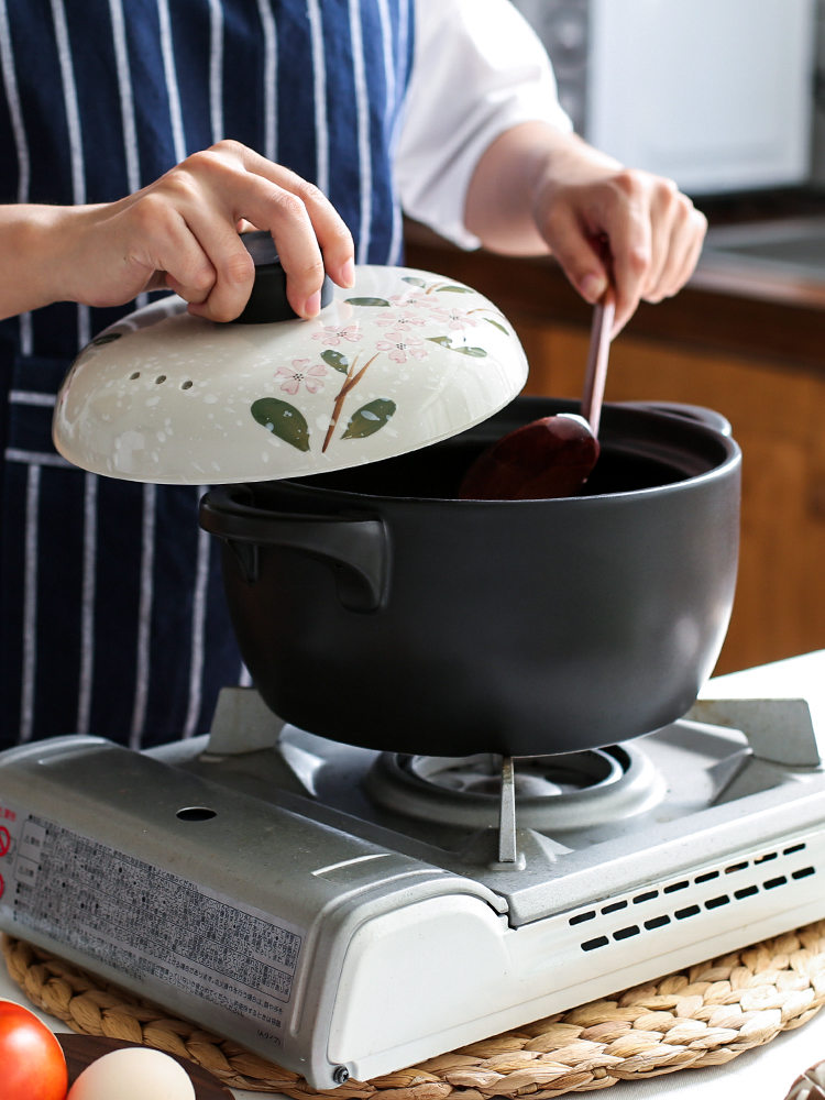 Sichuan island house casserole stew pot soup household gas earth the trumpet soup rice soup pot gas buner special ceramic pot