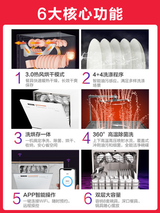 慢慢说:华凌洗碗机vie6怎么样?使用一个月客观优缺点