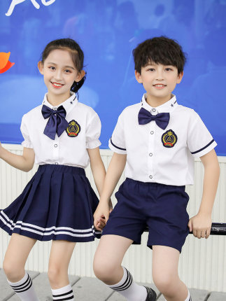 成长摇篮小学生校服夏季短袖套装儿童英伦风班服毕业照幼儿园园服-tmall.com天猫 成长摇篮小学生校服夏季短袖套装儿童英伦风班服毕业照幼儿园园服-tmall.com天猫