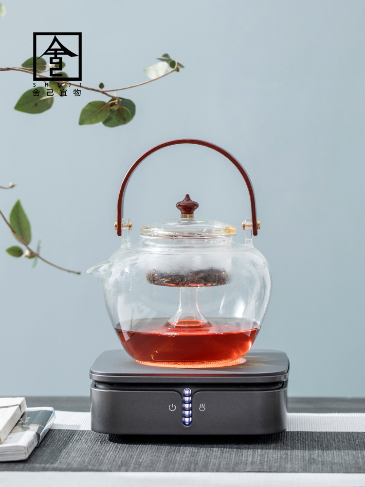 The Self - "appropriate cooked this teapot tea glass vessel household electric TaoLu steaming kettle boiling tea stove tea pu - erh tea, white tea