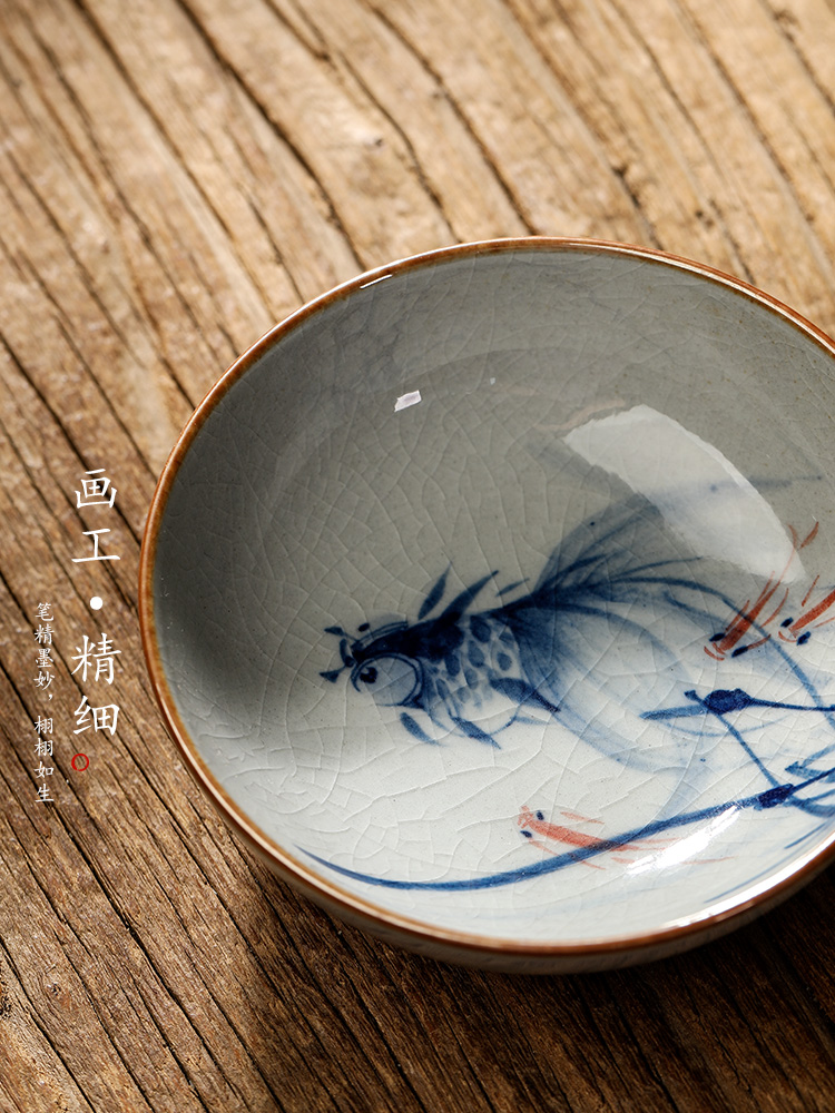 Jingdezhen porcelain clay master cup single pure manual retro pu - erh tea cup hand - made sample tea cup cup kunfu tea