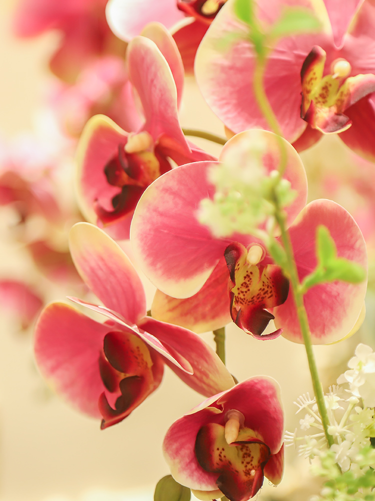 Jingdezhen contracted and I sitting room of large vase hotel ceramic flower flower implement simulation floral arrangements furnishing articles