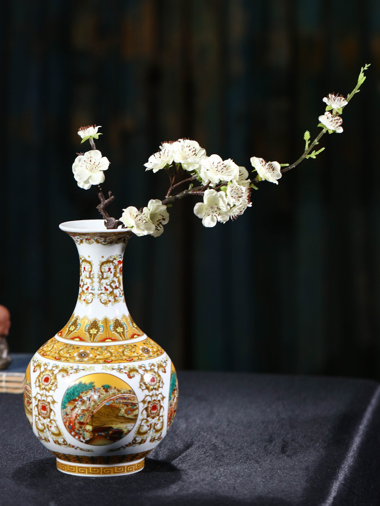Jingdezhen ceramic bottle install archaize the empty jar it 3 kg creative decorative home little hip sealed as cans