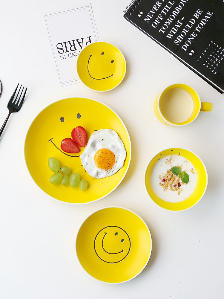 Sichuan in Japanese ceramics tableware 0 lovely creative move all the household jobs snack plate of fruit bowl dish
