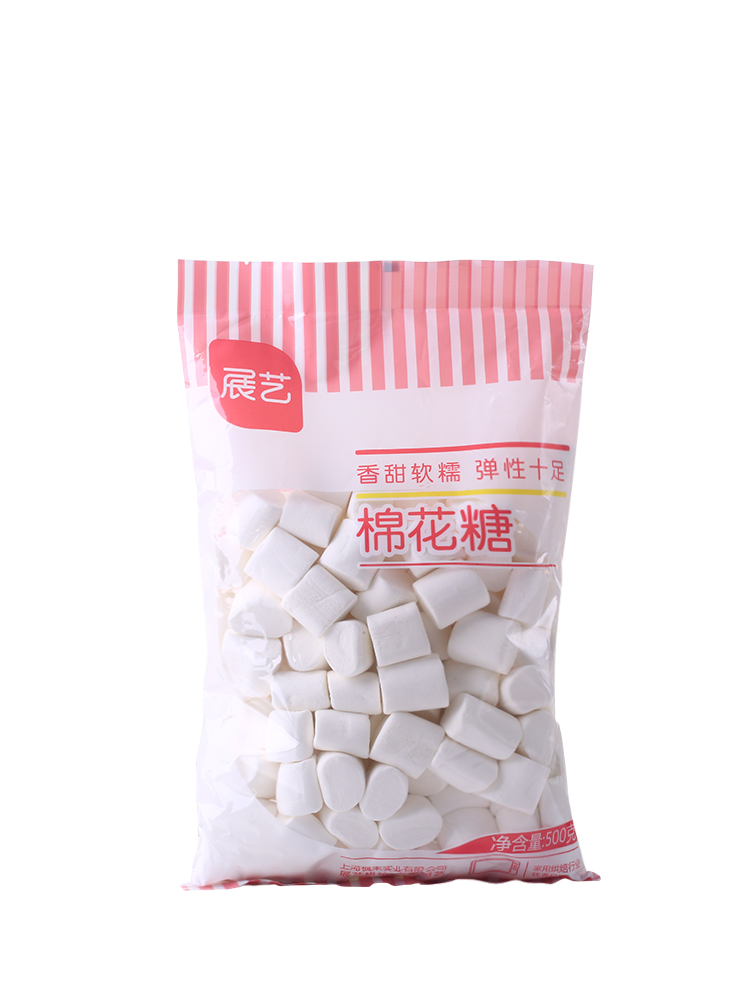 展艺 纯白色棉花糖 500g