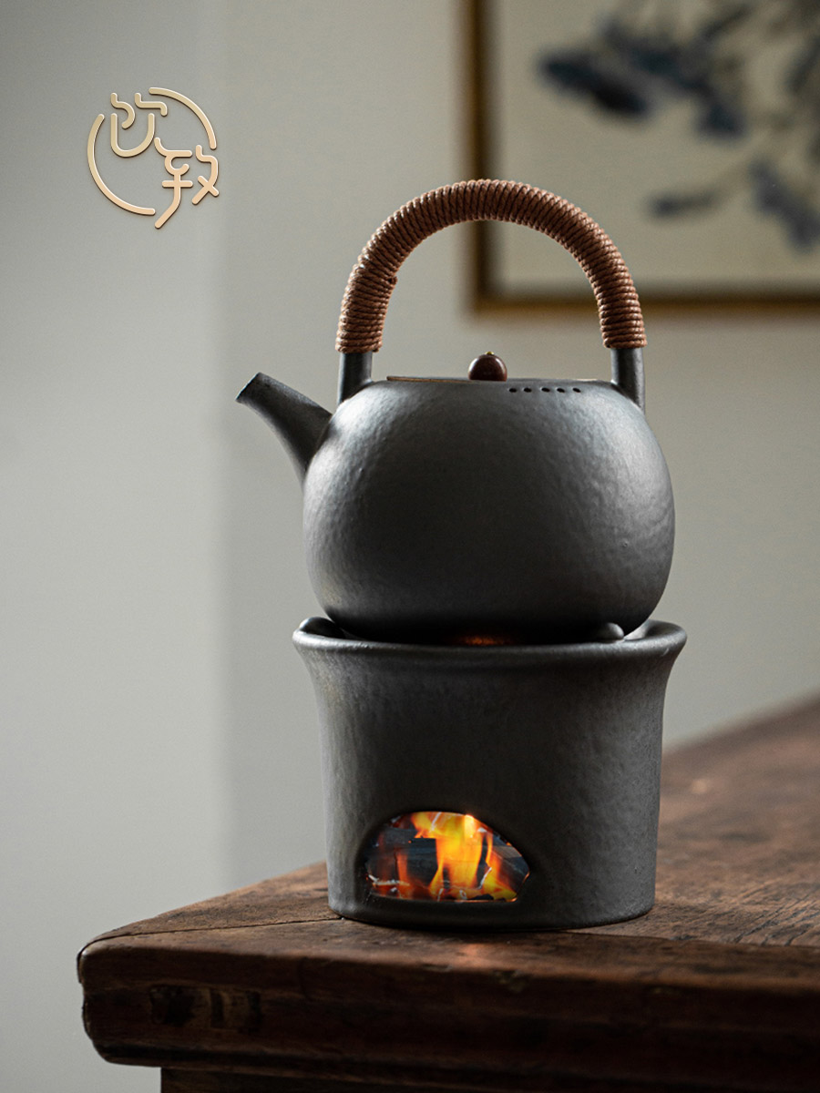 Ultimately responds to jingdezhen ceramic teapot tea kettle boil tea special electric heating base TaoLu girder boiling kettle