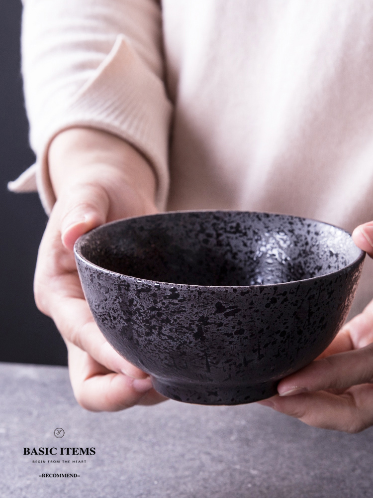 Ceramic bowl with rice bowls under glaze color small bowl of soup bowl dessert bowl of breakfast bowl restaurant ltd. household use