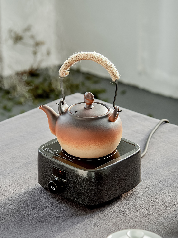 Household utensils kung fu tea kettle big pot to boil tea crude some ceramic porcelain clay POTS to girder electric TaoLu tea stove