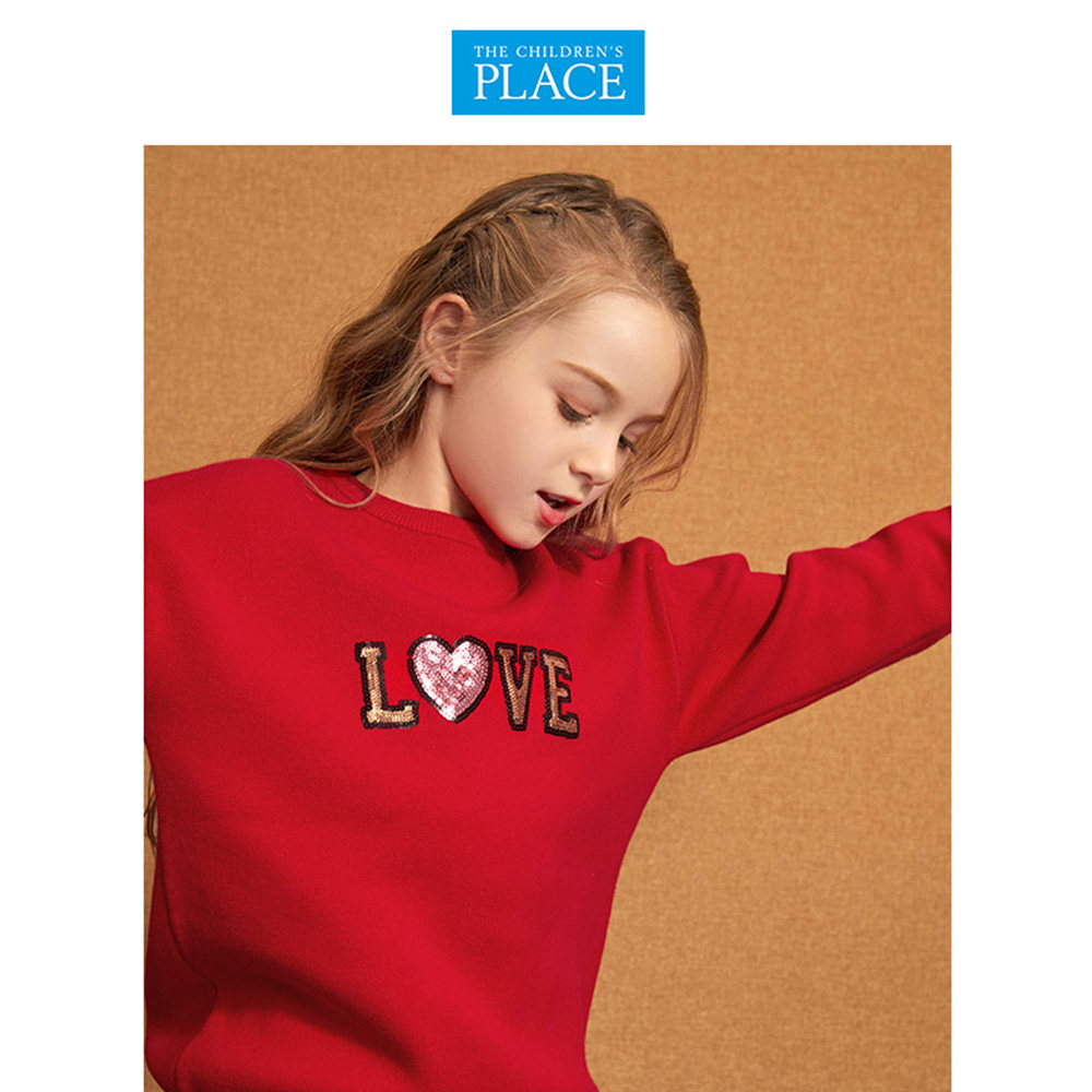 美国  The Children's Place 女童套头毛衣  天猫优惠券折后￥69包邮（￥199-130）100~160码2色可选