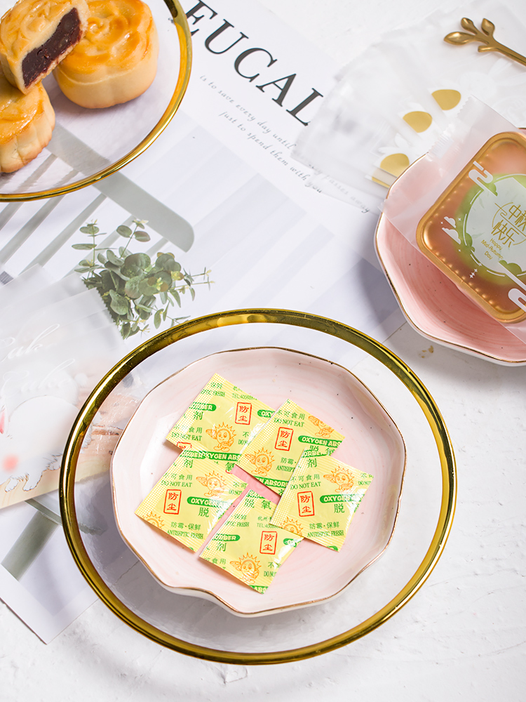 ganjiang mooncakes deoxidizer food with desiccant type oxygen moisture 20 30 mooncakes antistaling agent packet tap