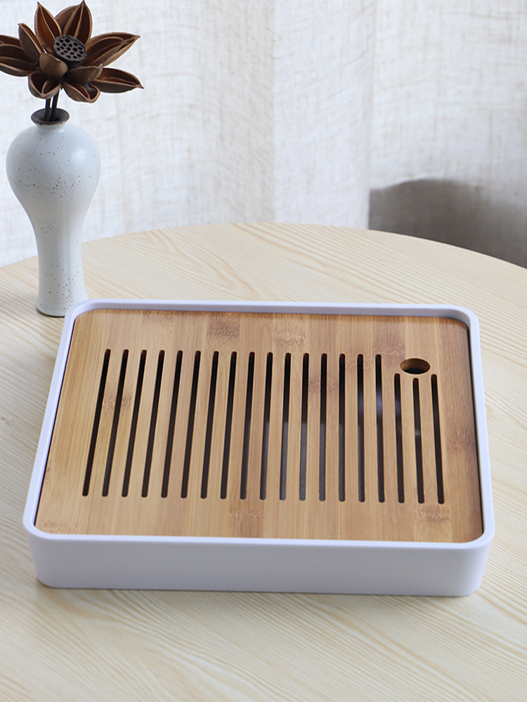 Kung fu tea set f belong creative heat - resistant glass electric TaoLu contracted household kettle bamboo cups of tea table