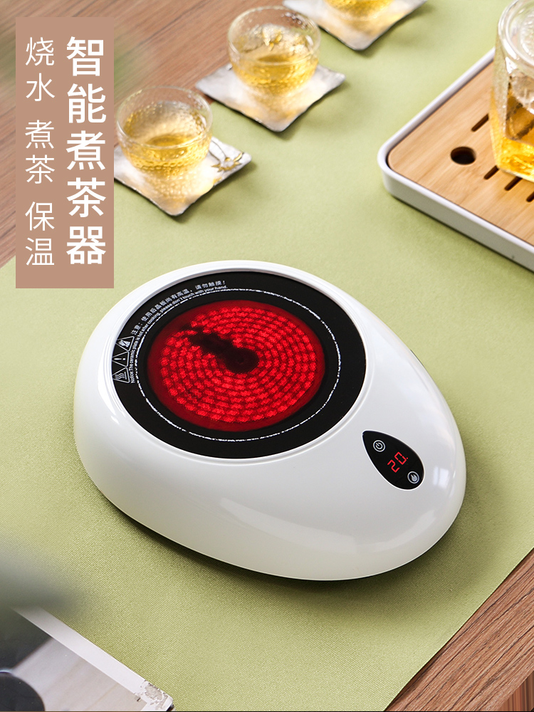 ZuoMing right device small glass kettle boil tea steaming pot mini electric TaoLu'm heat resistant suit the teapot