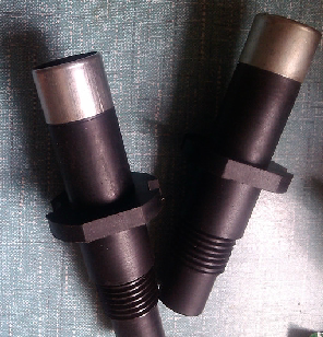 新昌新华纺配:倍捻机318类锭子锭脚锭胆 塑料锭脚 铁锭脚