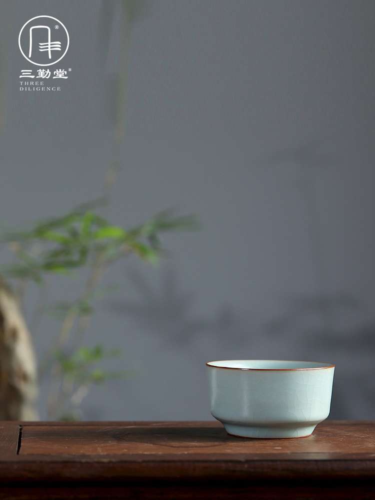 Three frequently hall ru up market metrix of single CPU personal sample tea cup jingdezhen ceramic cups on kung fu tea tea