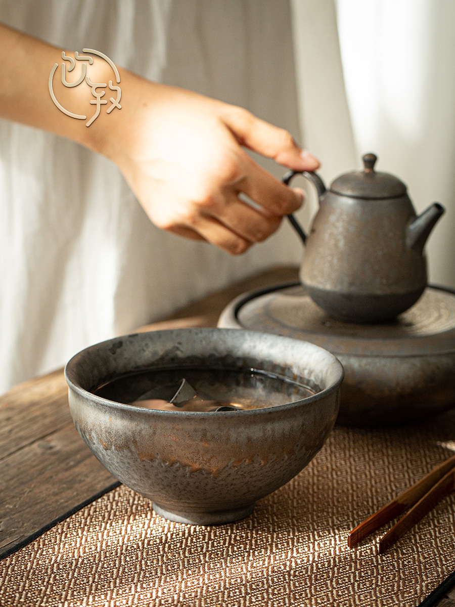 Hot drinks to gold dou household washing Japanese zen washing cups writing brush washer tea large coarse TaoJian water jar