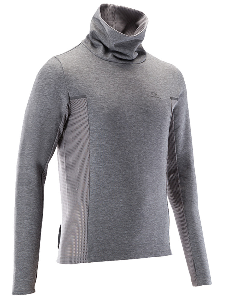 这款迪卡侬旗下kalenji系列男士跑步t恤是专为冬季跑步设计的运动