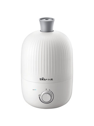 小熊迷你加湿器家用静音办公室桌面卧室小型空气净化香薰机增湿器