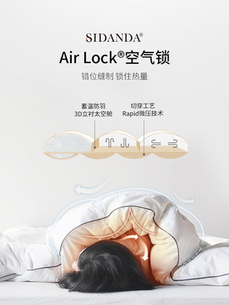 sidanda羽绒被怎么样?不吹不黑说真相感受