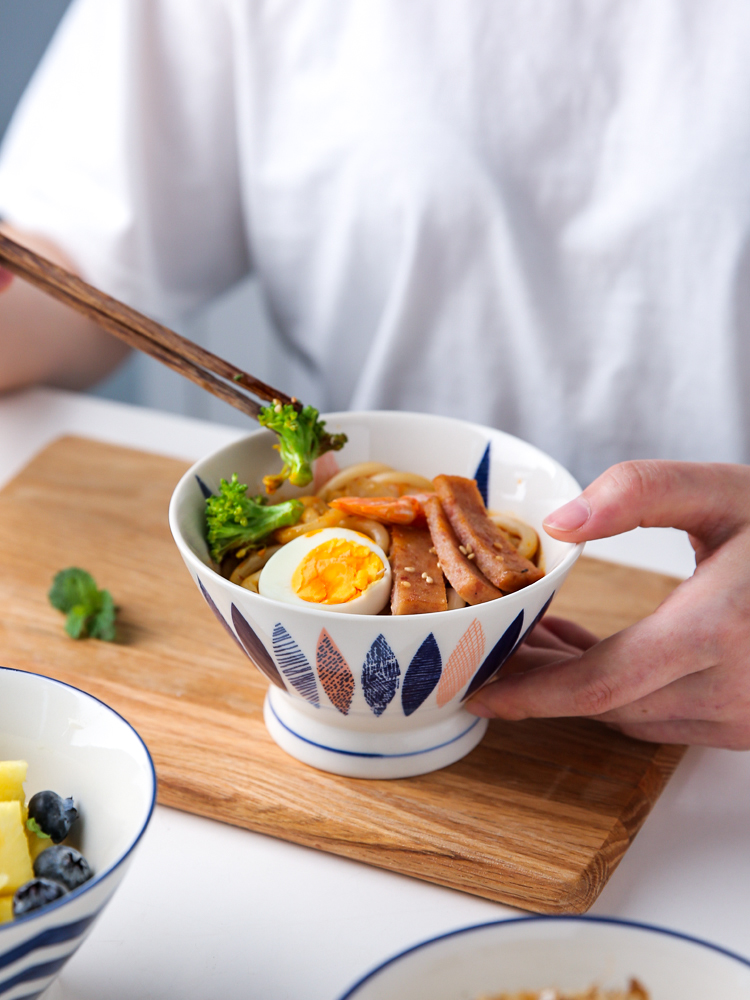 Island house Japanese ceramic bowl in a single small bowl rainbow such as bowl bowl tall bowl hat to bowl of creative move