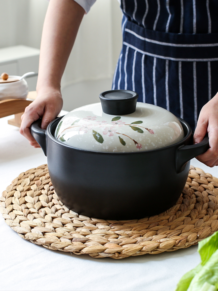 Sichuan island house casserole stew pot soup household gas earth the trumpet soup rice soup pot gas buner special ceramic pot