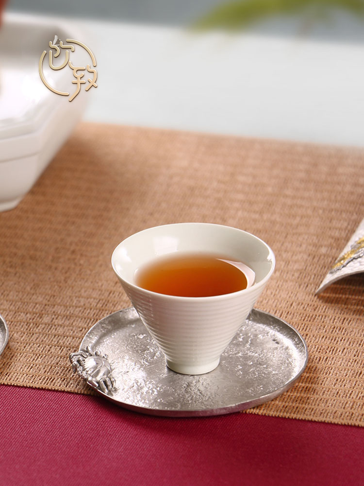 Ultimately responds to the secret glaze ceramic cups Japanese individual sample tea cup jingdezhen kung fu tea set a single master cup single CPU