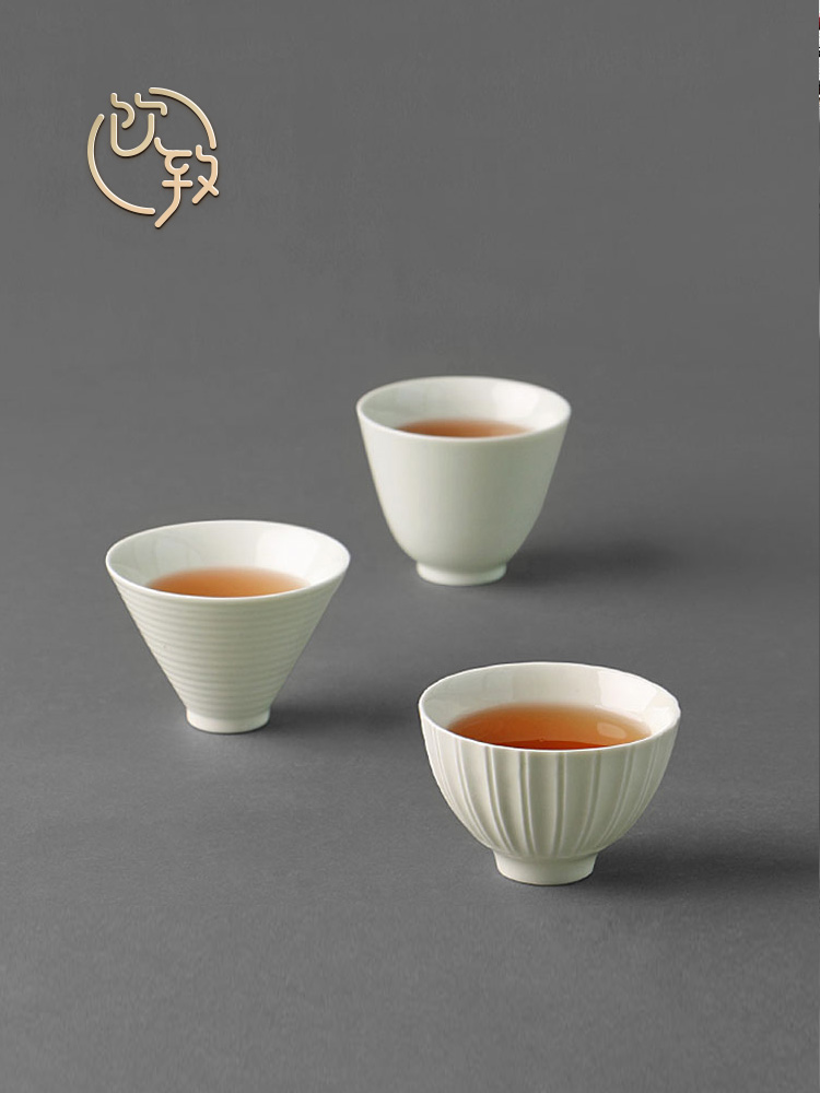 Ultimately responds to the secret glaze ceramic cups Japanese individual sample tea cup jingdezhen kung fu tea set a single master cup single CPU