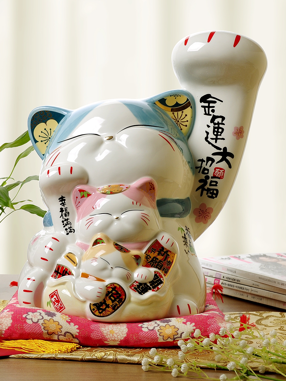 Stone workshop plutus cat ceramic company in the opened shops that occupy the home furnishing articles furnishing articles extra large gifts