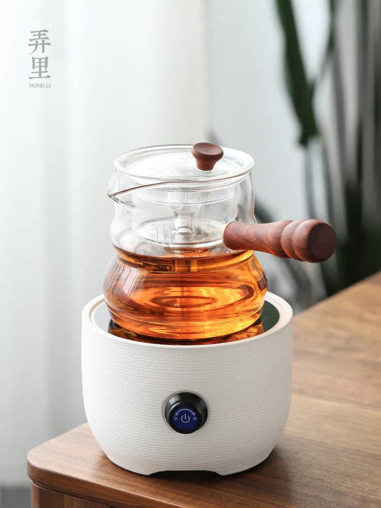 Automatic electric TaoLu boiled tea, white tea, black tea pu - erh tea boiling pot steamed tea POTS, glass teapot household steam side