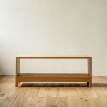 MUMO wood ink simple series coffee table Red Oak cherry wood black walnut living room Summer Guest style solid wood small apartment