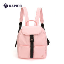 RAPIDO Jolly thunder road women contrast stitching clamshell drawstring sports leisure bag shoulder bag CK9ZD4B08