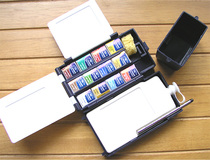 Windsor Newton Cotman song block watercolor solid watercolor 12 color watercolor paint pocket box set