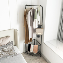 Corner Hanger Corner Clotheshorse Cap Rack Hanger Floor Bedroom Room Shelve Locker Clothes Indoor Home Net Red Small