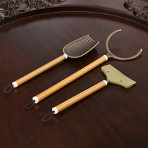 Bamboo Tea Spoon Teaspoon Teaspoon Tea Scraping Tea Sweeping Tea Dish Scraping Kongfu Tea Utensils Suit Accessories Tea Daub Six Gentleman Assorted Furniture Pieces