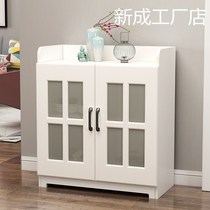 European-style tea cabinet Office tea table Household bucket water dispenser cabinet Dining side cabinet Kitchen cupboard Simple and modern