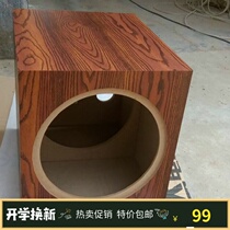 Customized 4 5 6 8 10 12 15 inch speaker empty box bookshelf Hifi speaker subwoofer box maze floor box