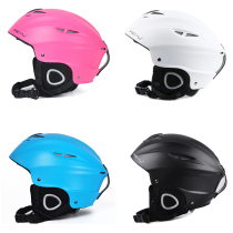 Genuine ski helmet male and female single-board double-plate snow helmet child winter heating limit sports equipment ultra-light