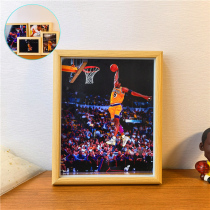 Kobe surrounding souvenirs photo frame picture piece hanging basketball birthday gift handheld wallpaper poster decoration painting