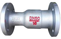 Zhejiang Yuhuan Haizheng H41S-16 high temperature lying double use flange check valve steam boiler special check valve