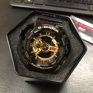 casio卡西欧手表男女经典黑金gshock拆弹专家同款悟空版ga110gb