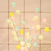 Cotton ball lamp decoration children Girl heart Dream Angel doll cotton ball lantern