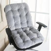 Cotton thread bedroom high-density garden chair baby chair back cover sitting back cushion integrated plus velvet boss European style height